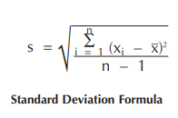 Standard Deviation Formula 2
