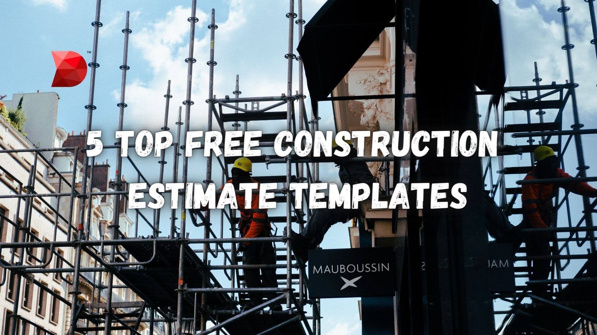 5 Top Free Construction Estimate Templates