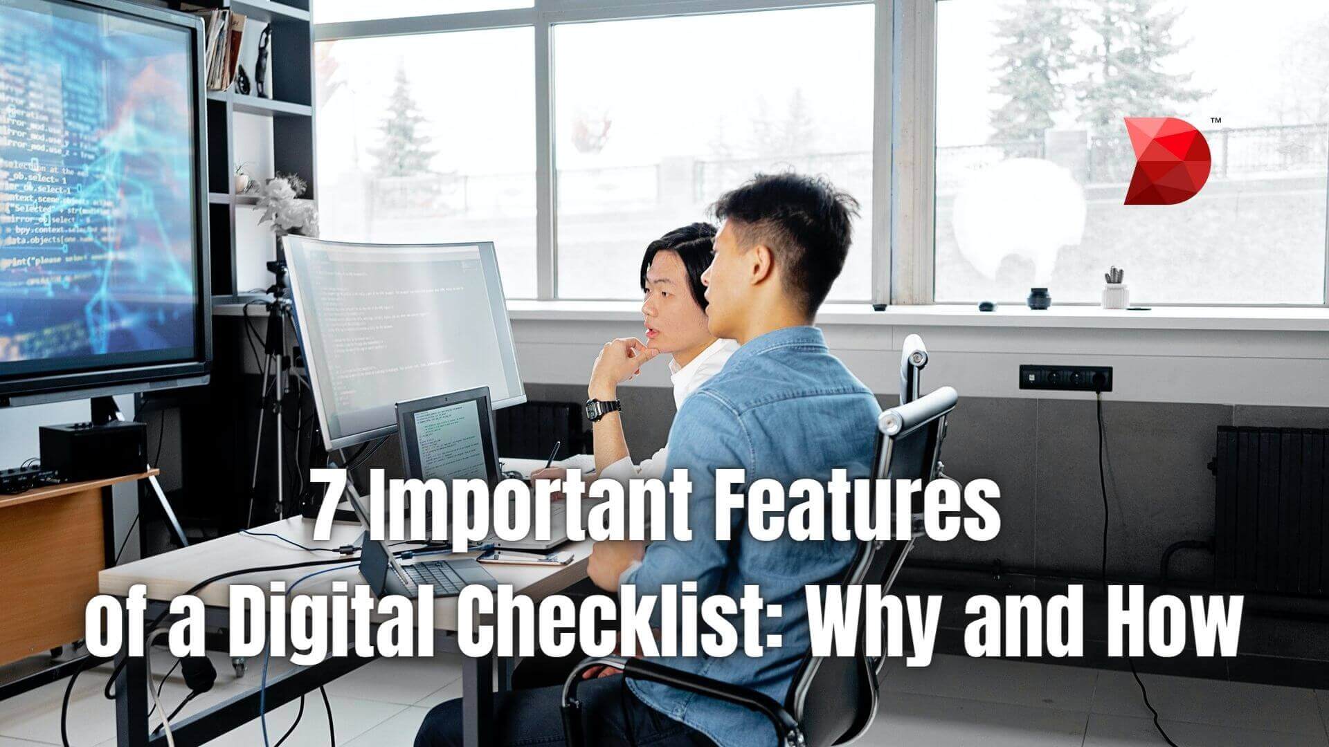 7 Important Features of a Digital Checklist