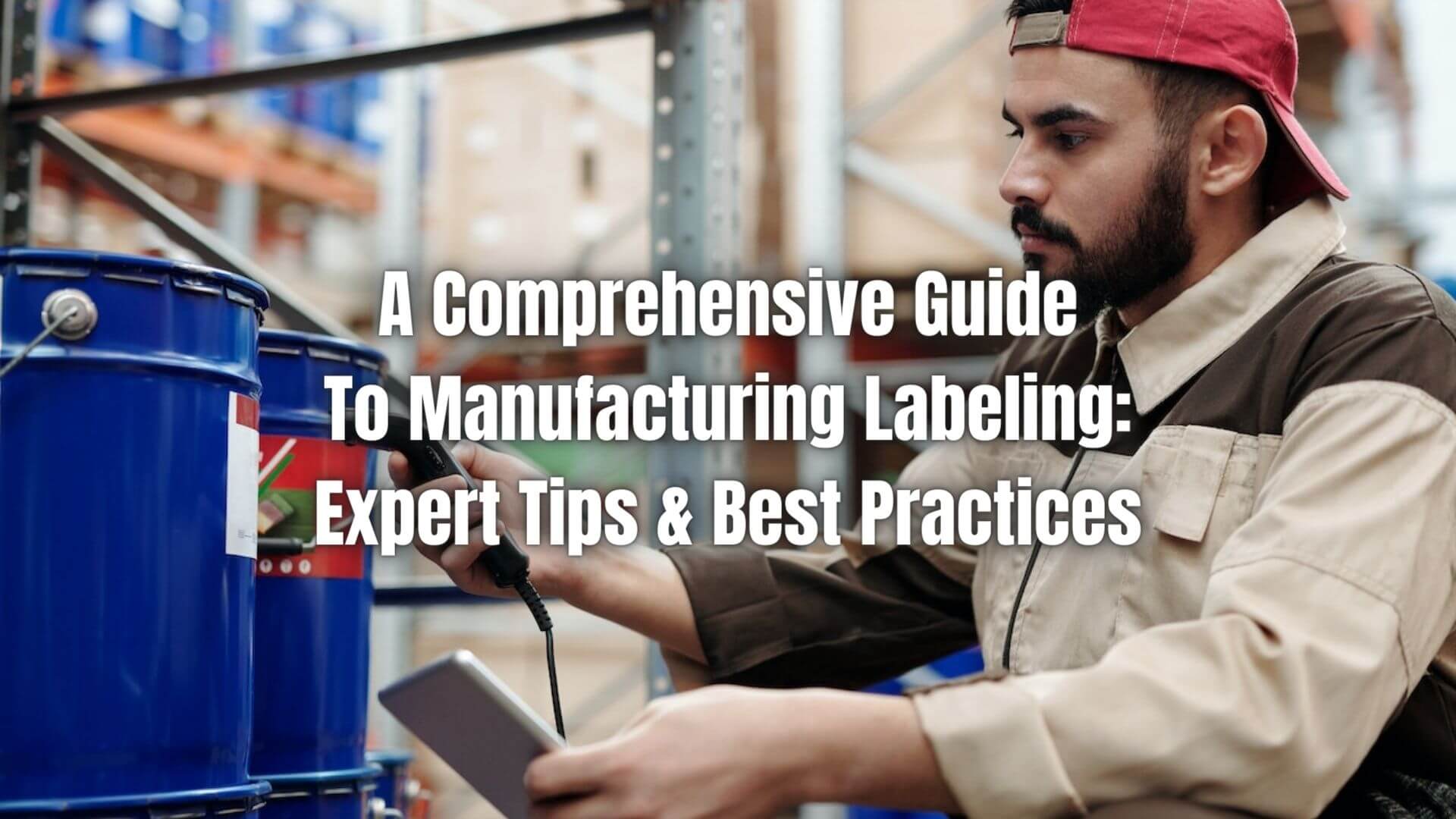 A Comprehensive Guide To Manufacturing Labeling Expert Tips & Best Practices