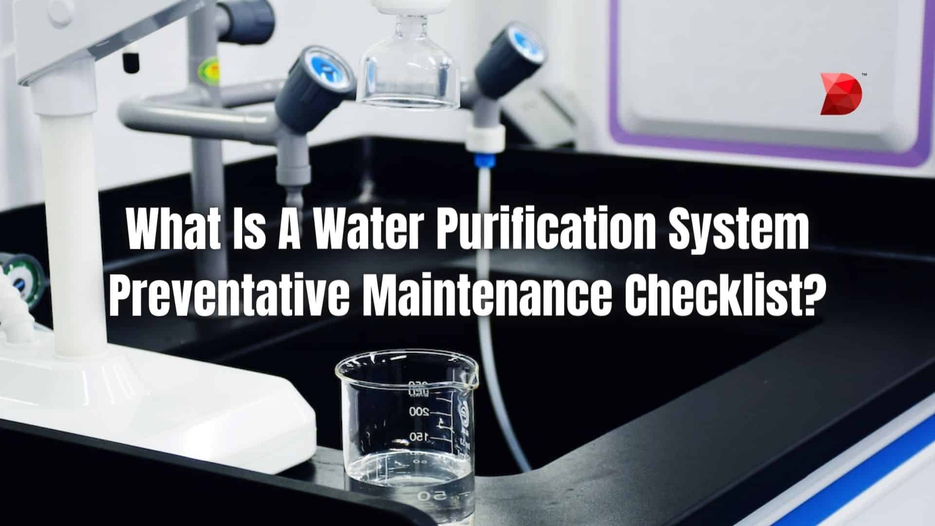 Water Filtration Maintenance
