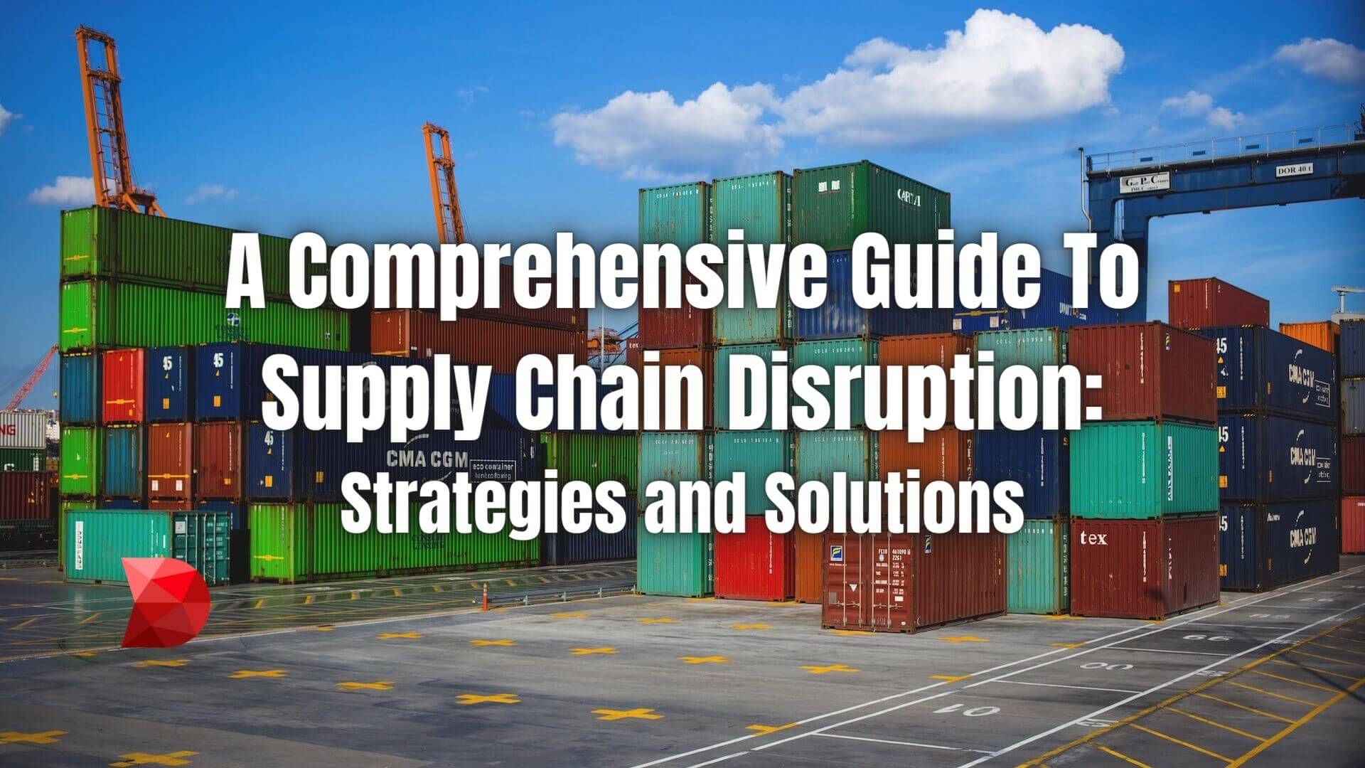 Supply chain disruptions can affect an organization's operations, impacting customer satisfaction and bottom-line profits. Learn more!