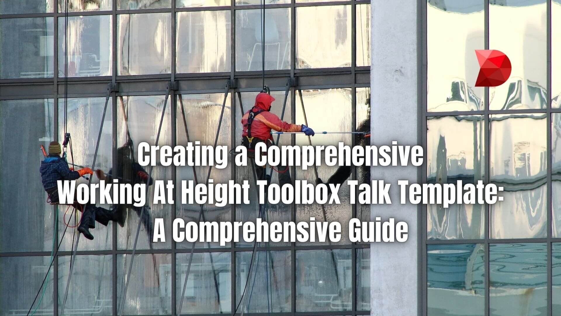 Working at Height Toolbox Talk template is used to facilitate crucial safety conversations before any high-elevation work starts. Read more!