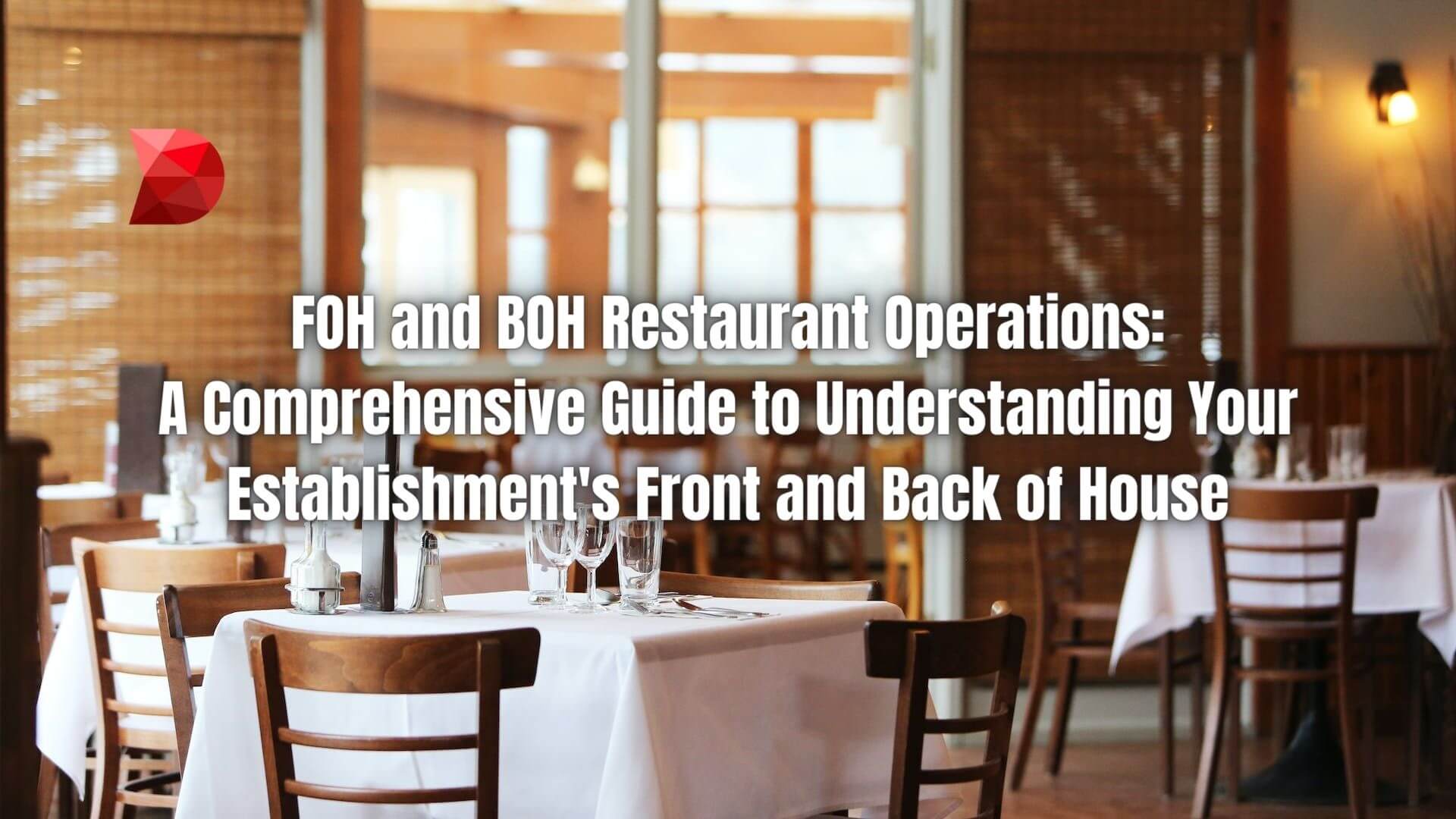 Master FOH and BOH restaurant operations with this comprehensive guide. Optimize service efficiency and elevate dining experiences!