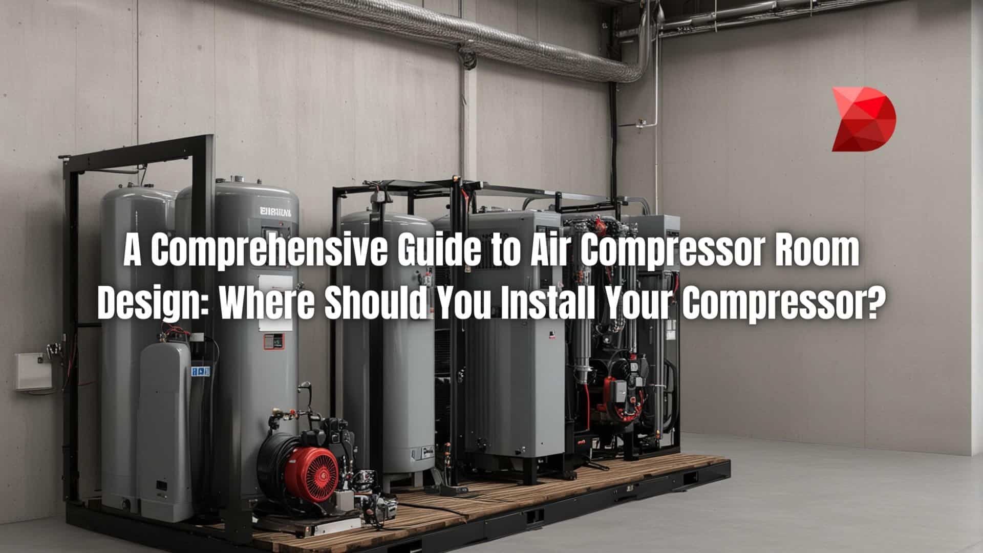 Get ahead in air compressor room design! Learn where to strategically install your compressor for optimal performance and efficiency.