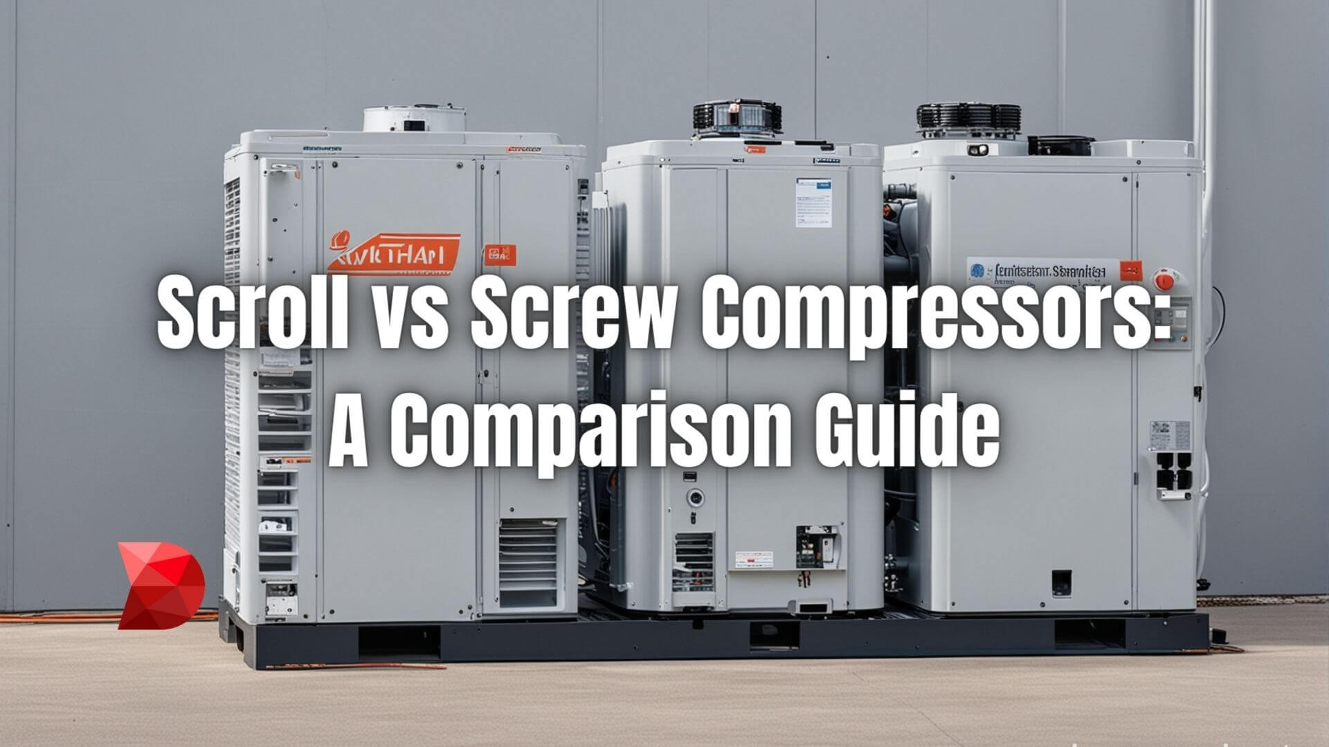 Navigate the complexities of scroll vs. screw compressors with our comparison guide. Make the right choice for your application!